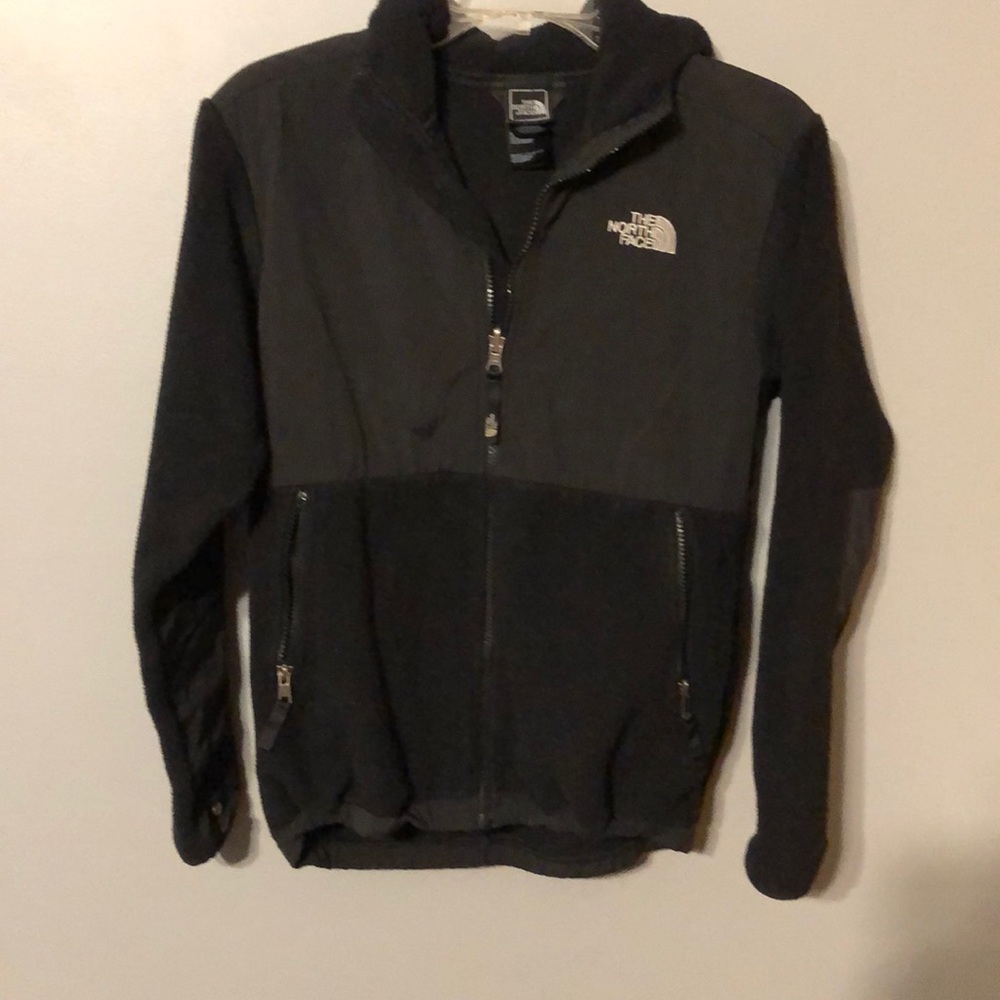 The North Face hooded Denali fleece jacket